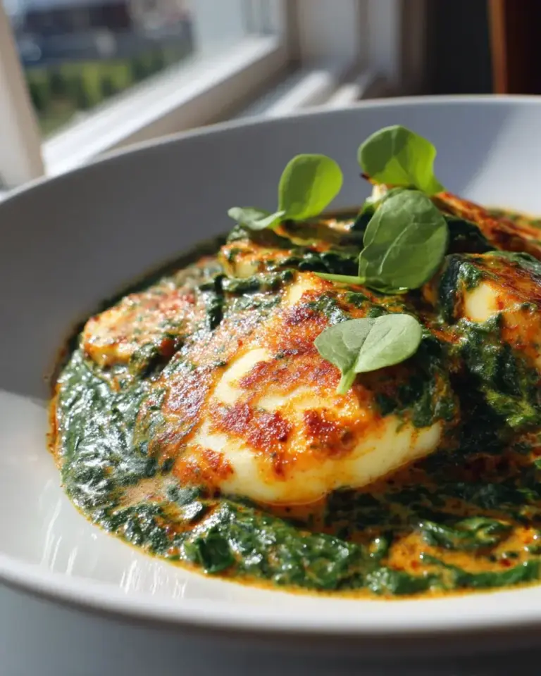 Halloumi Makhani: Cremig, würzig mit Spinat (Palak Style)