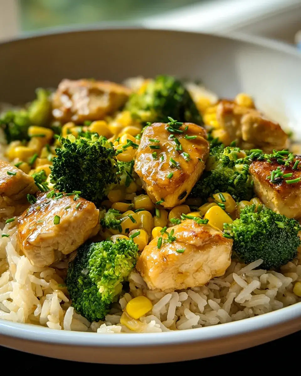 Hyhnchen Reis Pfanne