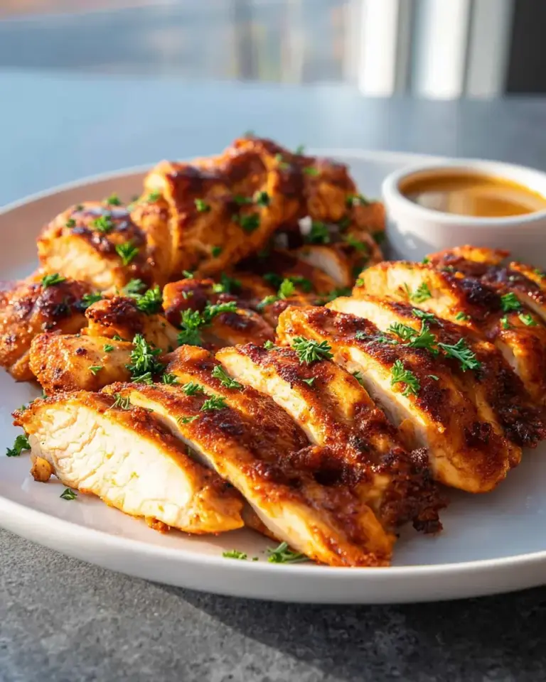 Hähnchenbrust Heißluftfritteuse: Zart, Saftig & Schnell gemacht