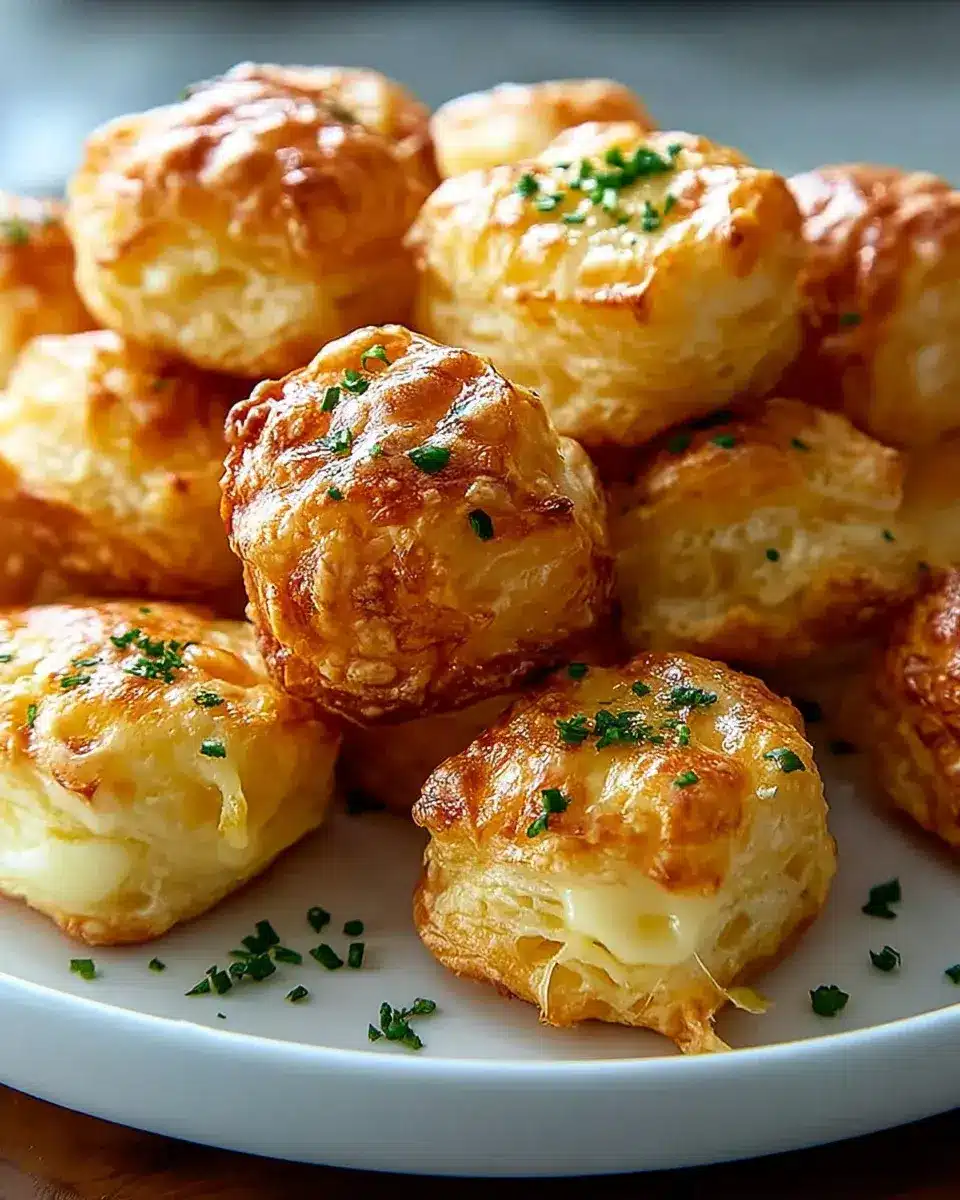 Käse Puff Snacks
