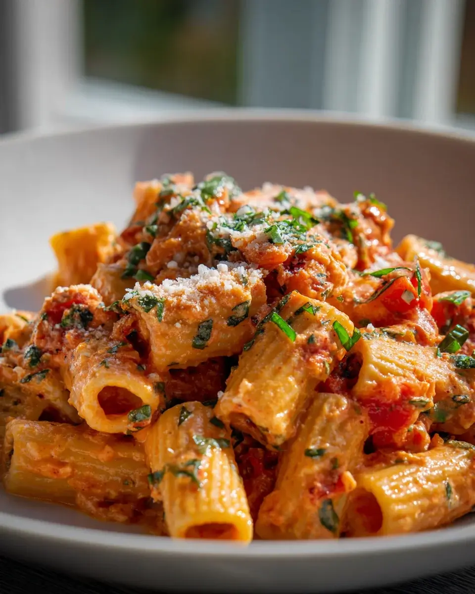 Nudeln mit Hüttenkäse