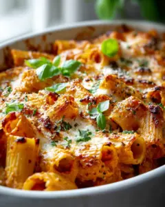 One Pan Baked Rigatoni für hektische Wochenabende