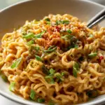 Peanut Butter Spicy Ramen