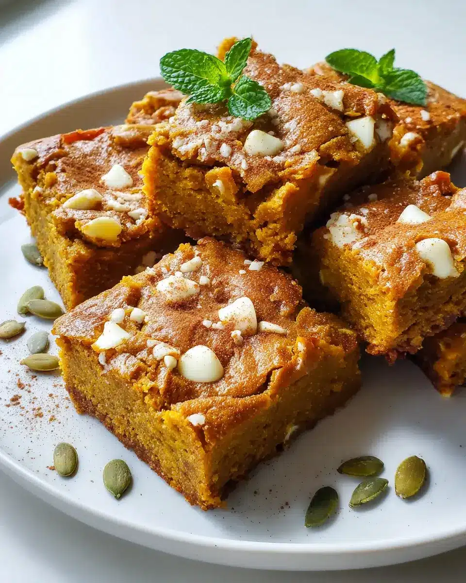 Pumpkin Blondies Rezept