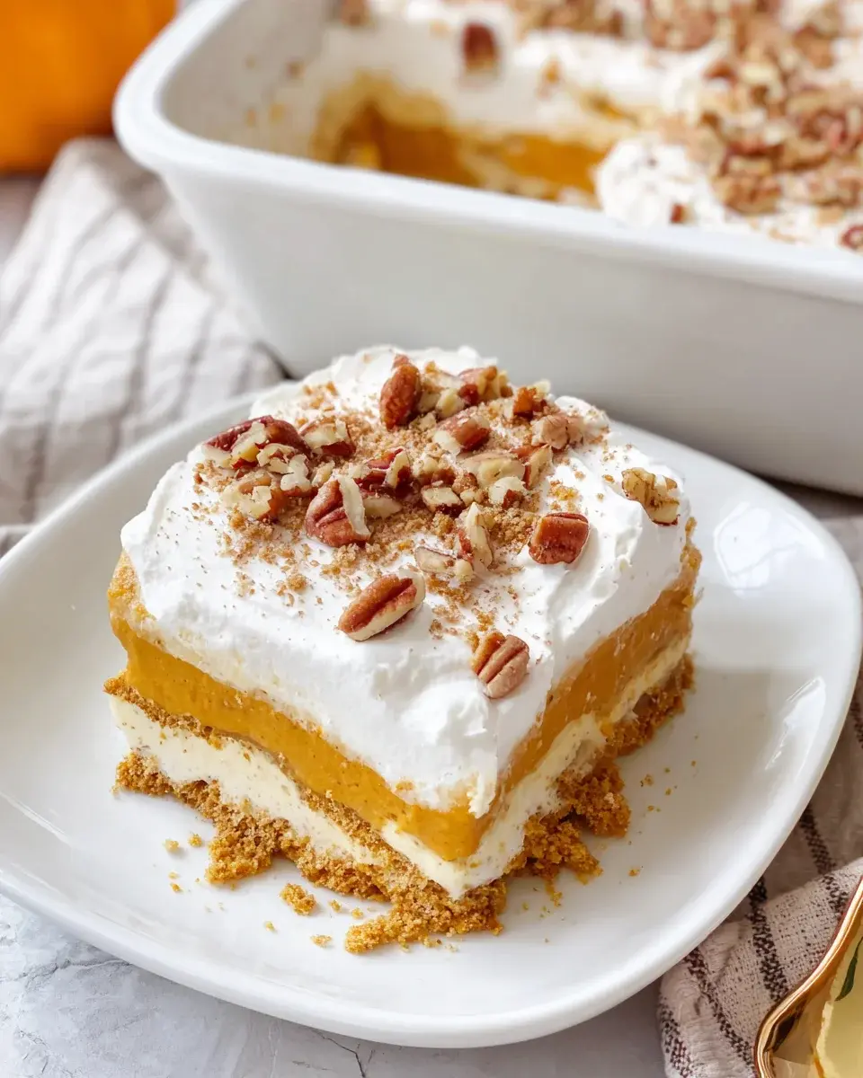 Pumpkin Lush Dessert