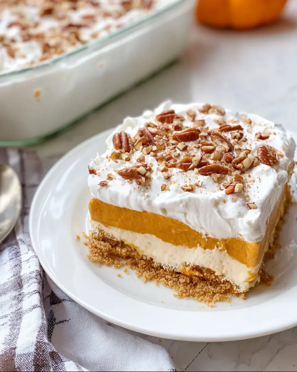Pumpkin Lush Dessert
