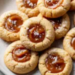 Salted Caramel Thumbprint Cookies
