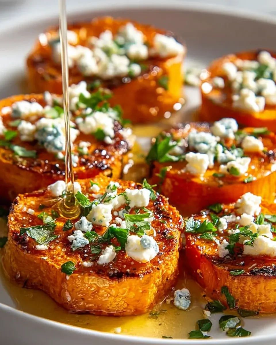 Syykartoffelrunden Honig Feta