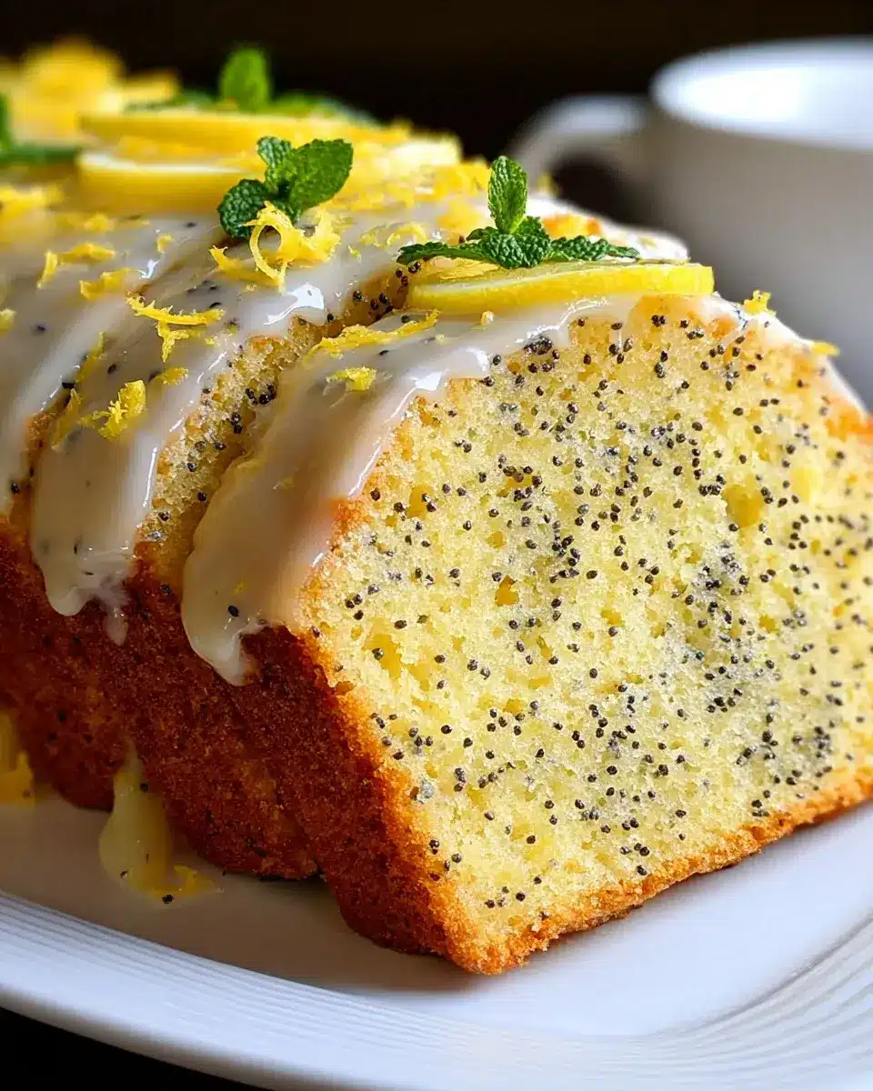 Zitronen-Mohn-Kuchen