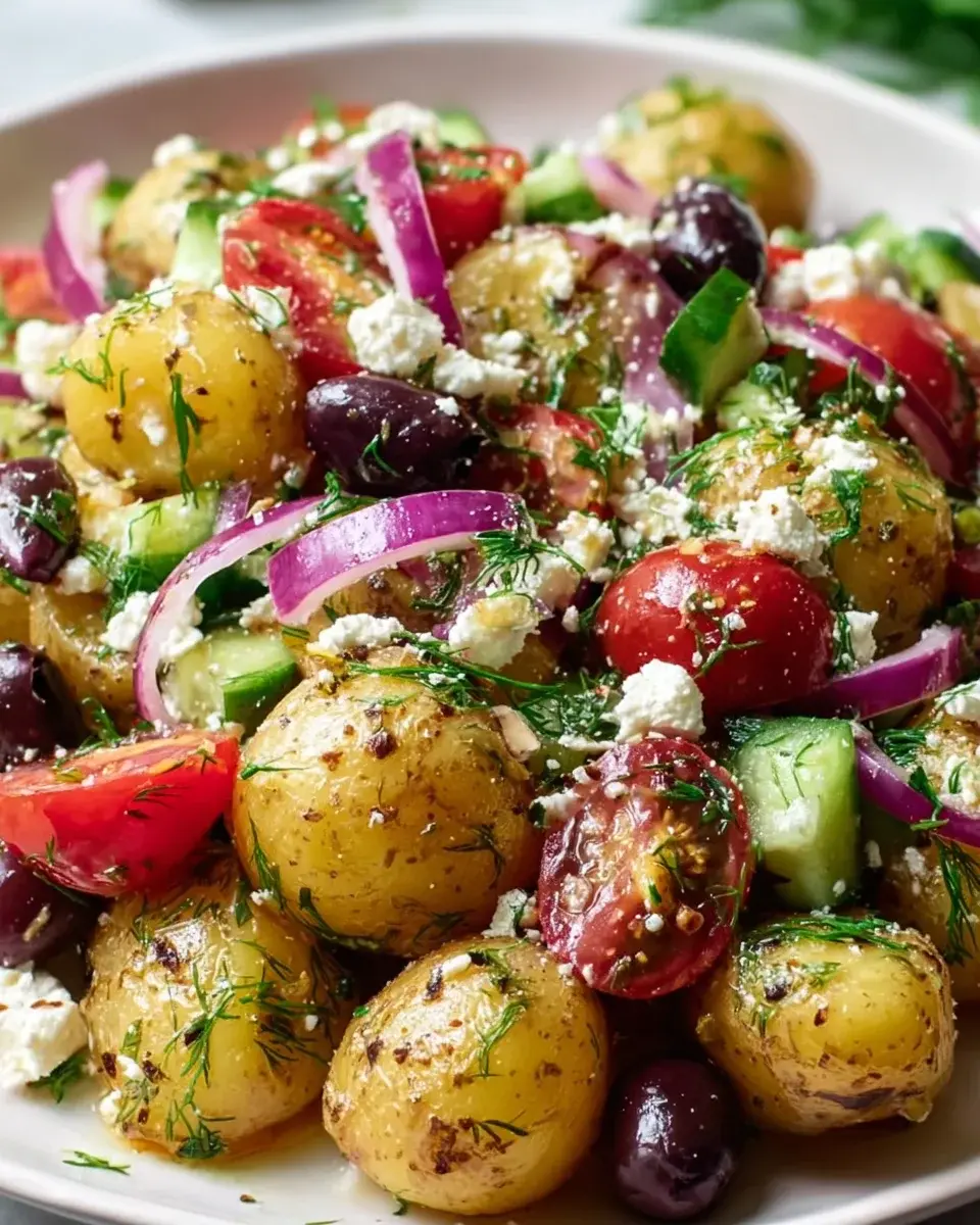 griechischer Kartoffelsalat
