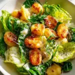 knuspriger Gnocchi Caesar Salat