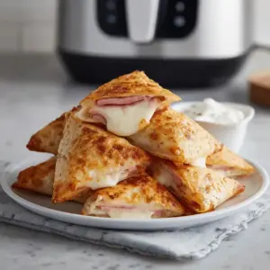 Knusprige Wrap-Ecken aus dem Airfryer