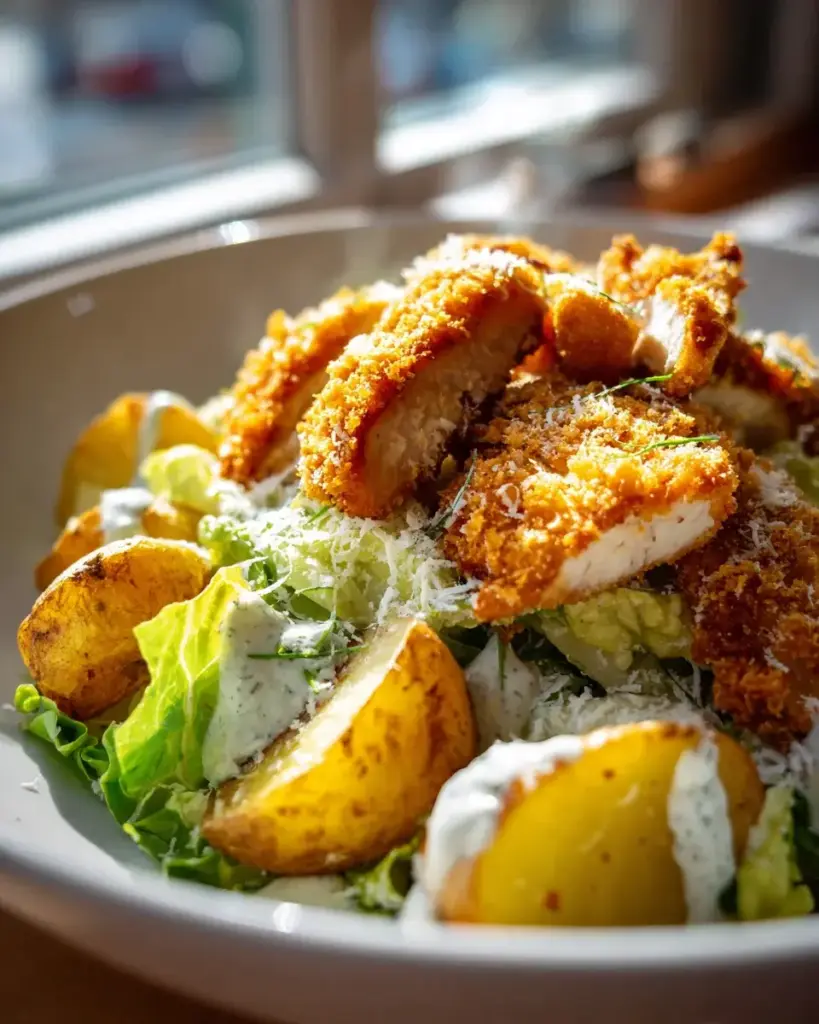 Caesar Hähnchen Bowl Rezept