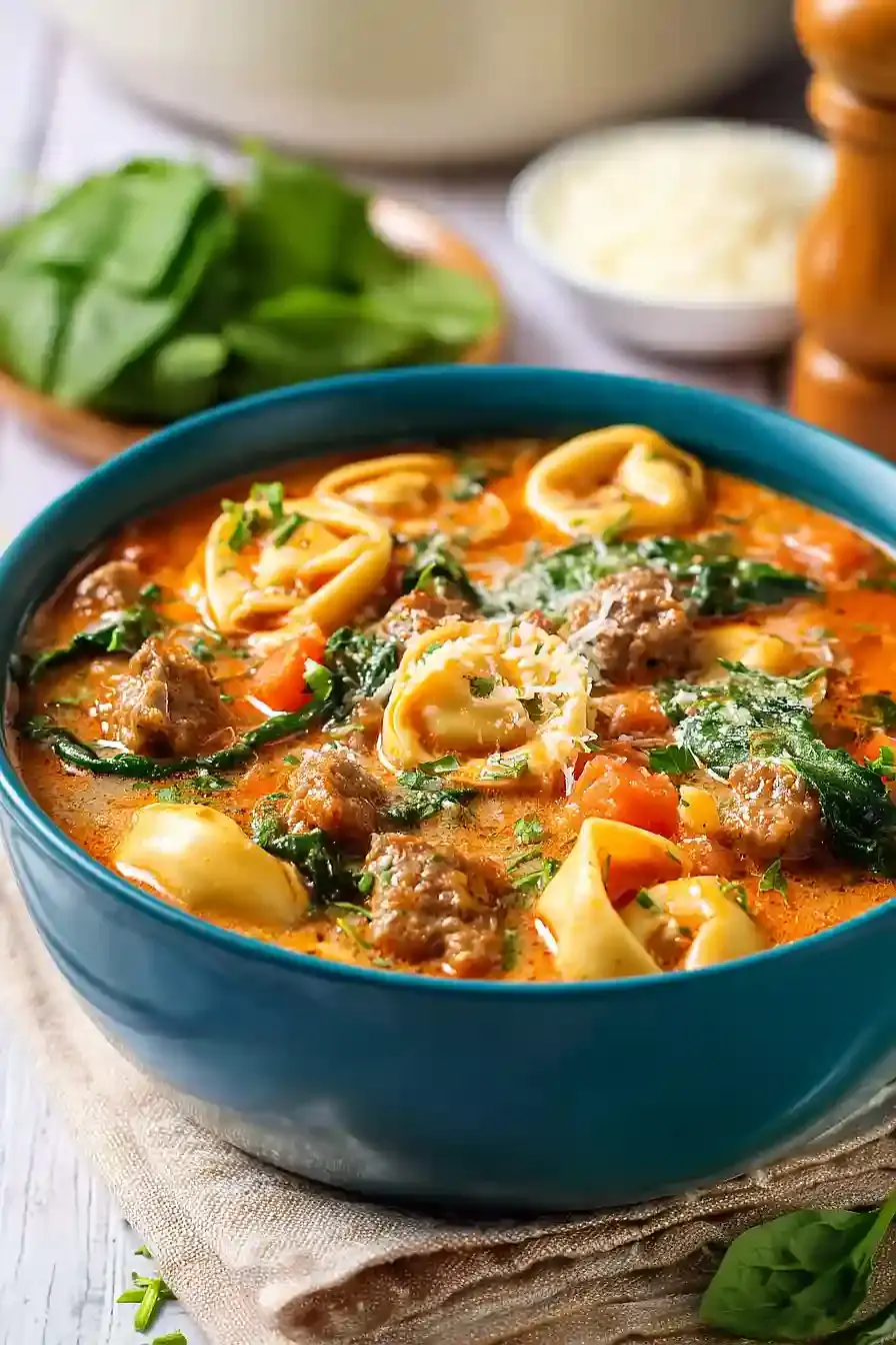 Crockpot Tortellini Suppe Rezept