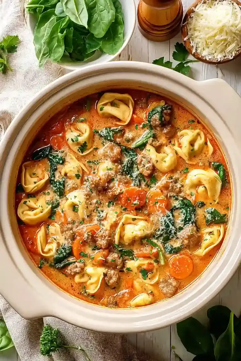 Crockpot Tortellini Suppe Rezept