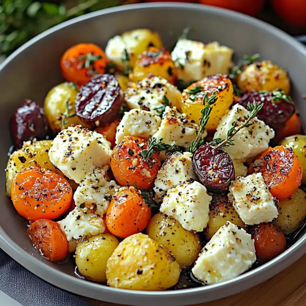 Feta Kartoffeln Ofengemüse Rezept