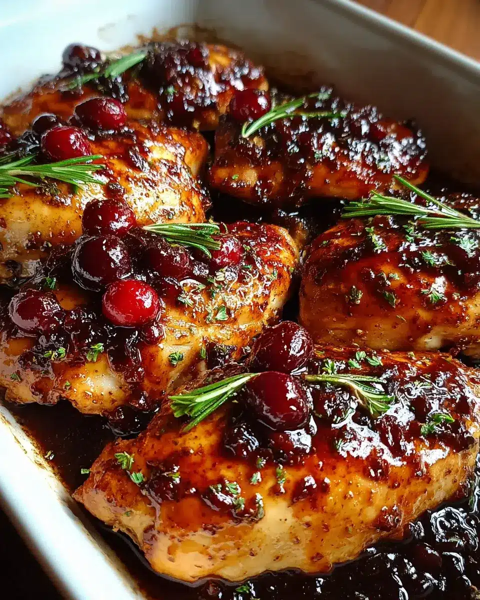 HahnchenPreiselbeerBalsamicoGlasurRezept