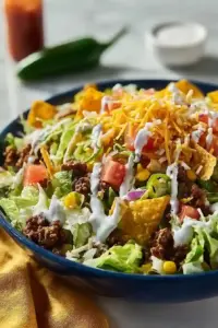 High Protein Taco Salat