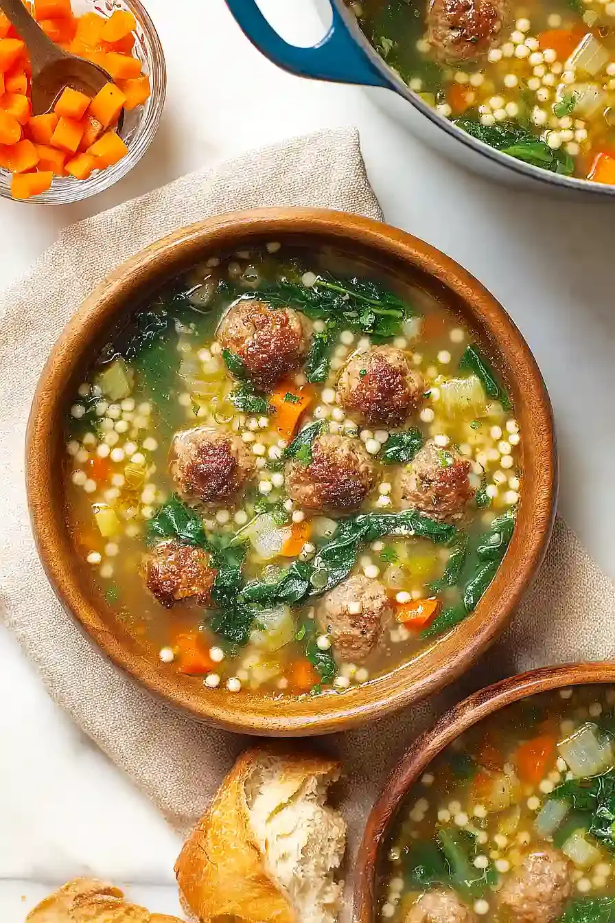 Italienische Hochzeitssuppe Rezept