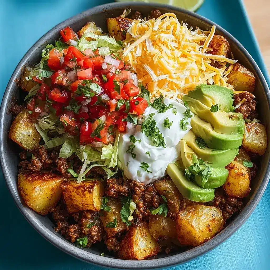 Kartoffel Taco Bowl Rezept