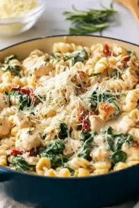 One-Pot Pasta Tuscan mit Huhn