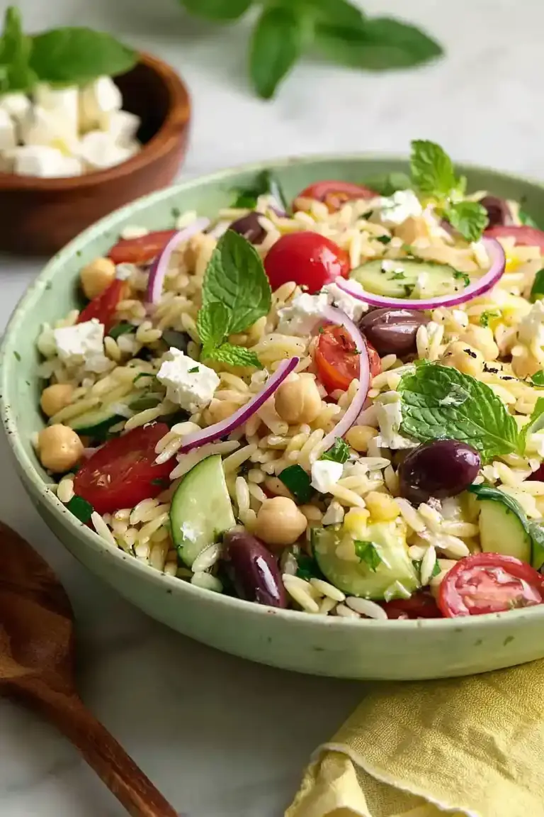 Orzo Nudelsalat Rezept