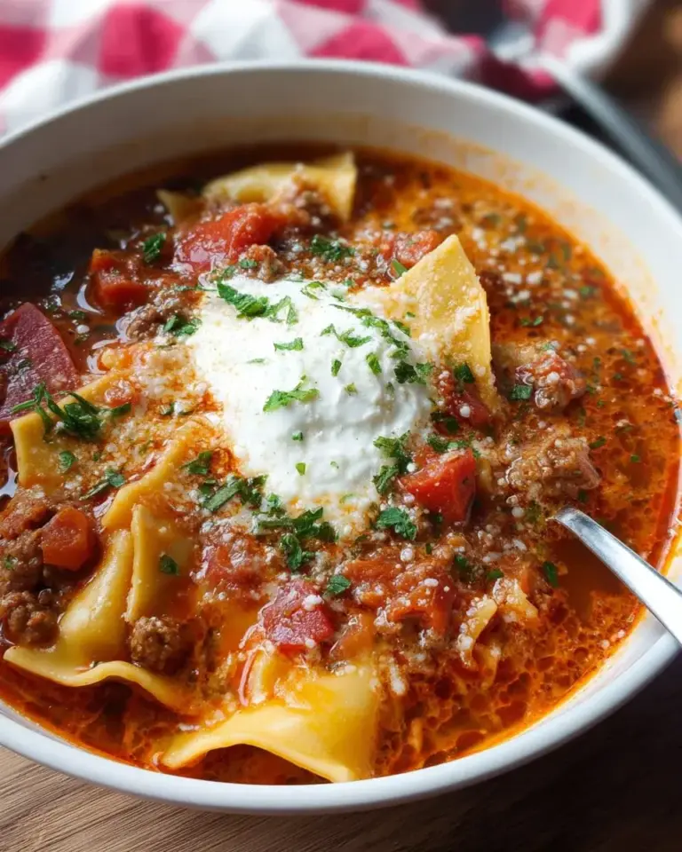 Rezept Lasagne Suppe