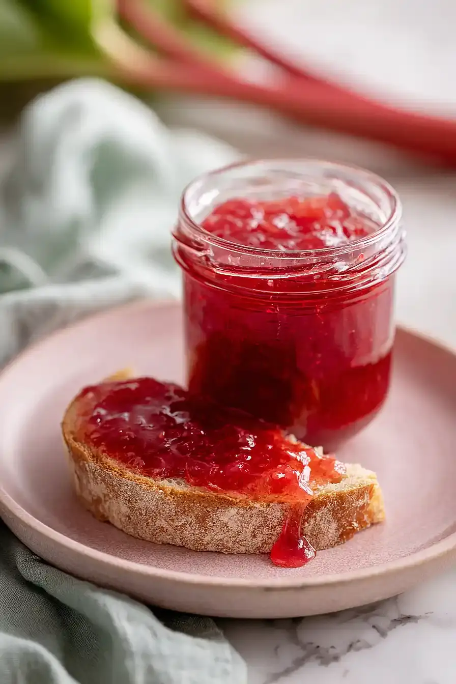 Rhabarbermarmelade selber machen