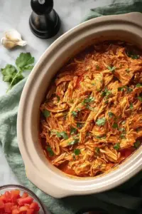 Saftige Hähnchen-Tacos aus dem Slow Cooker