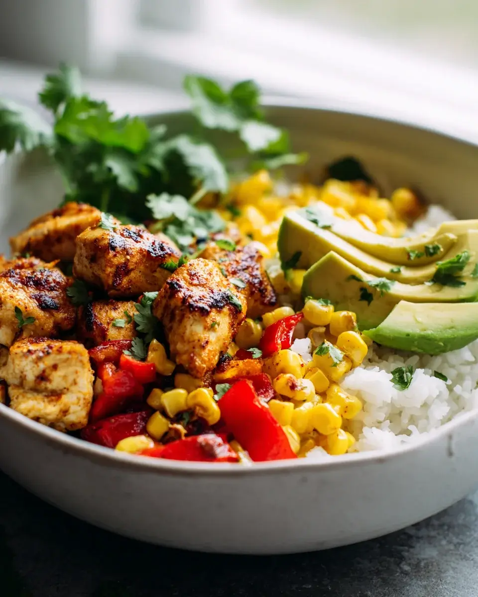 SudwestHahnchenReisBowlmitAvocado