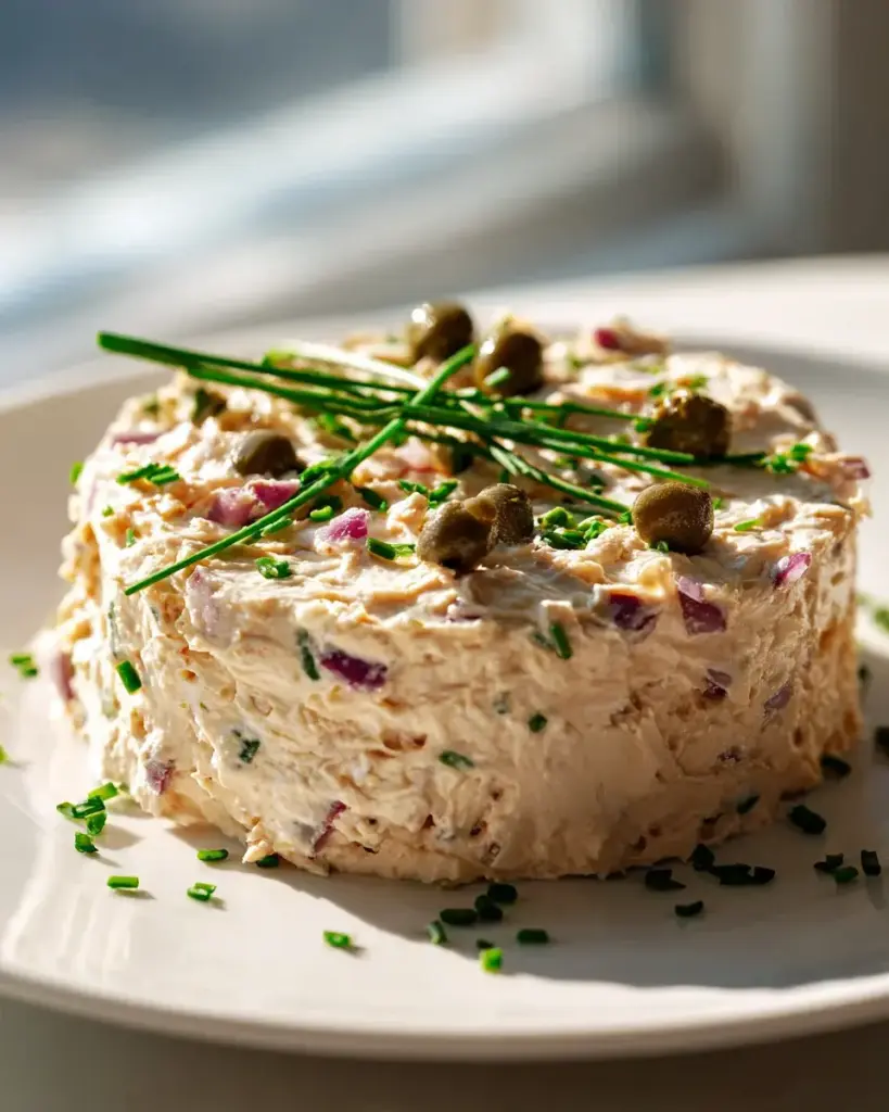 Thunfisch Frischkäse Aufstrich Kapern Zwiebeln