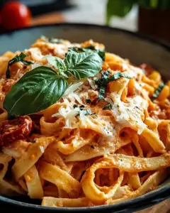 Cremige Tomate-Ricotta-Nudeln