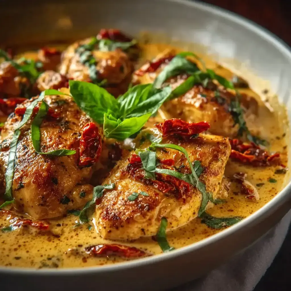 Toskanisches Sahne Hähnchen Rezept