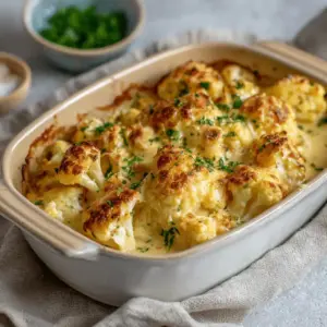 Low Carb Blumenkohl Auflauf