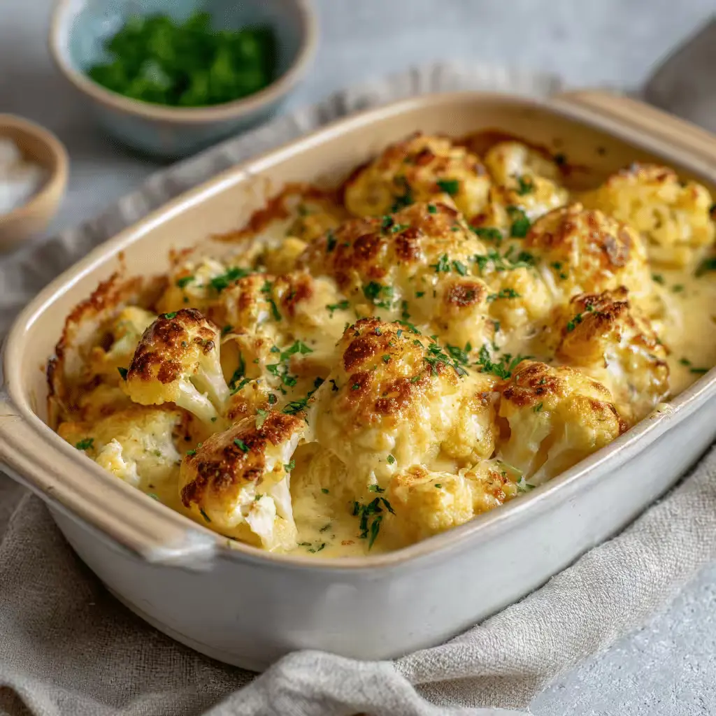 low carb blumenkohl auflauf rezept