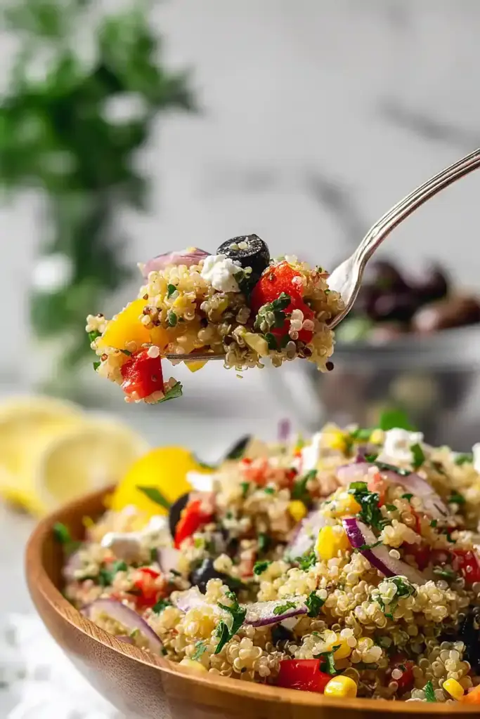 mediterraner quinoa salat rezept