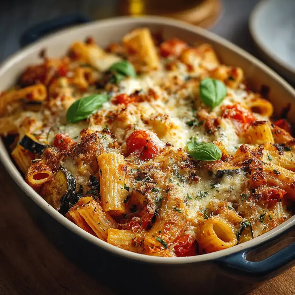 vegetarischer Nudelauflauf Rezept