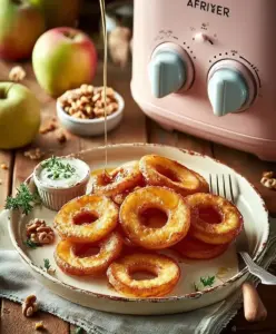 Airfryer Apfelringe mit Zimt: Das einfache Rezept für knusprigen Genuss