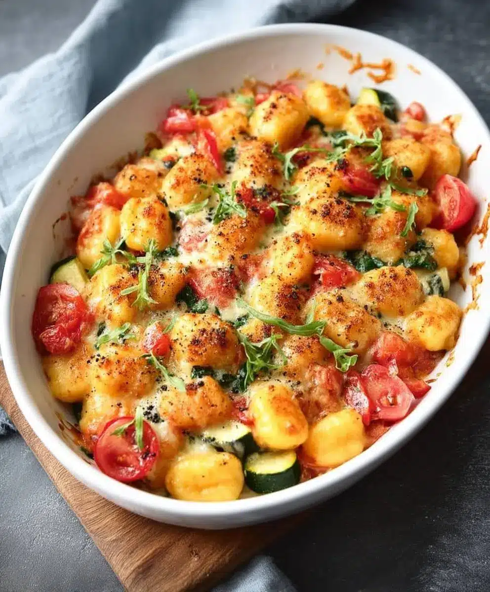 Ajvar Gnocchi mit Gemüse 2 Ajvar Gnocchi mit Gemüse
