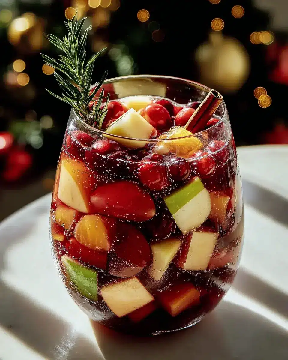 Alkoholfreier Weihnachtssangria Rezept