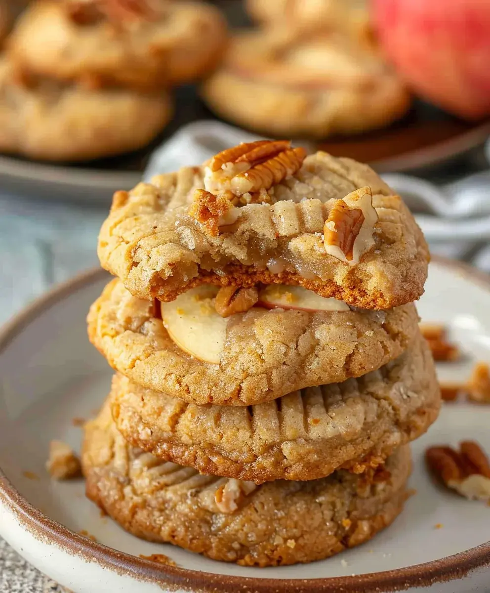 ApfelCrumbleKekseRezept
