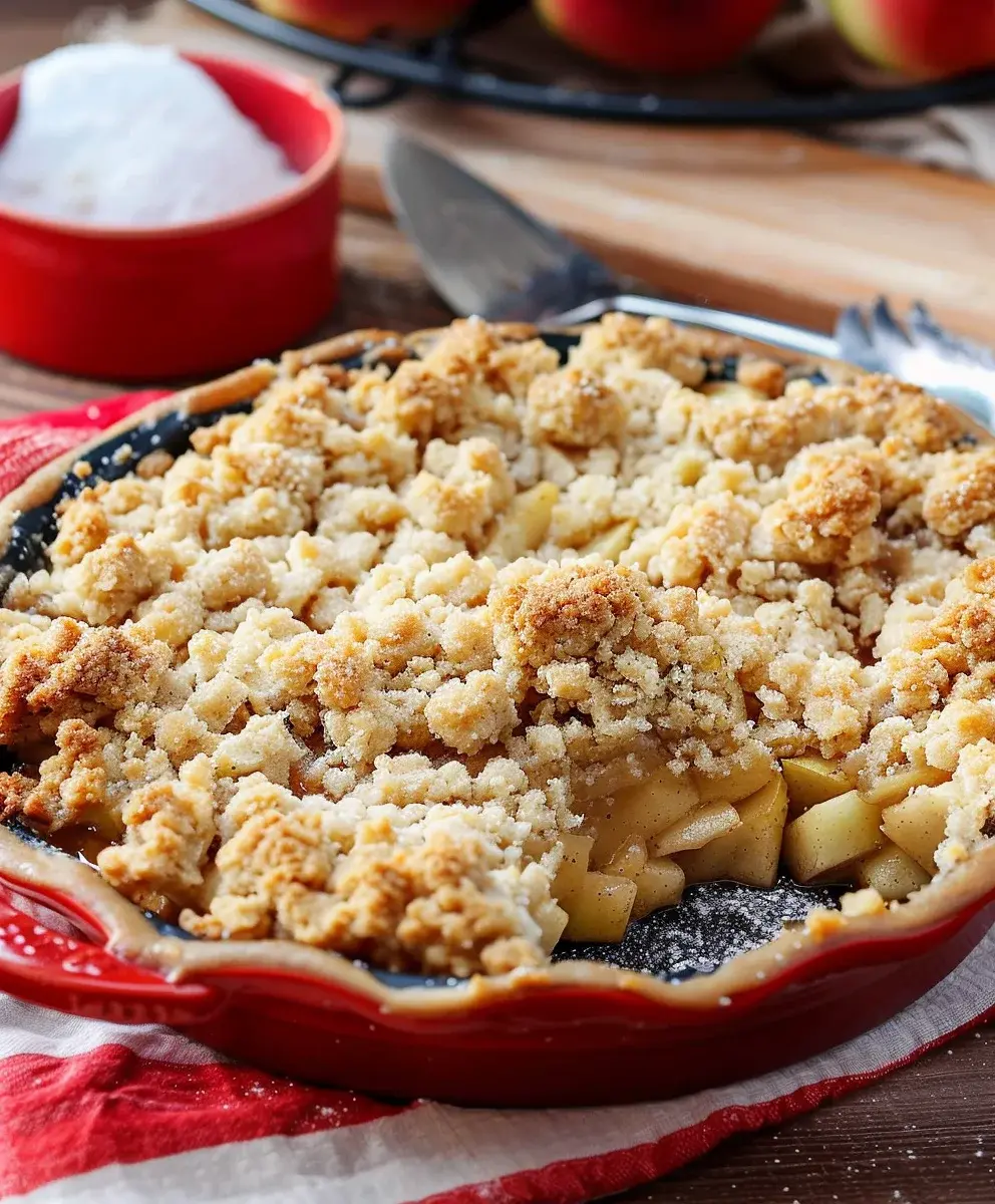 ApfelCrumbleRezept