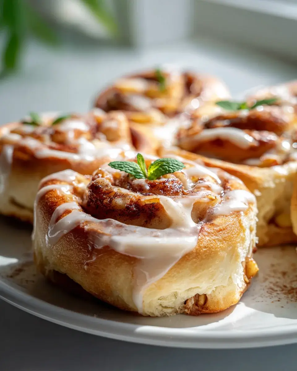 ApfelVanilleFrischkaseSchneckenRezept