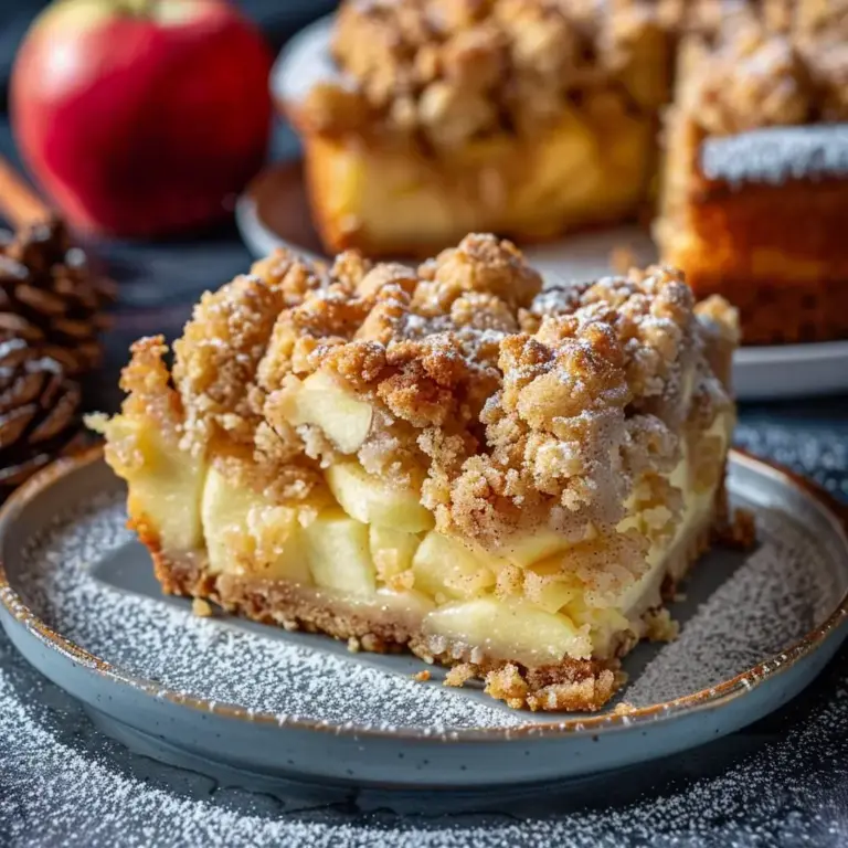 Apfelkuchen mit Streuseln backen