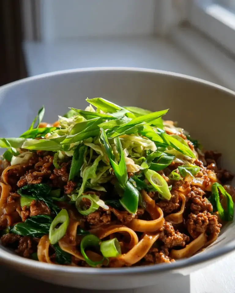 Asiatische Nudelbowl Rezept