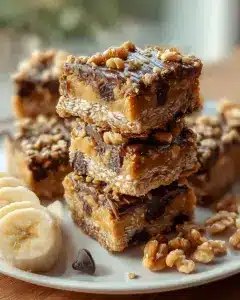 Nussige Bananen Hafer Riegel: Gesunder Snack für jeden Tag