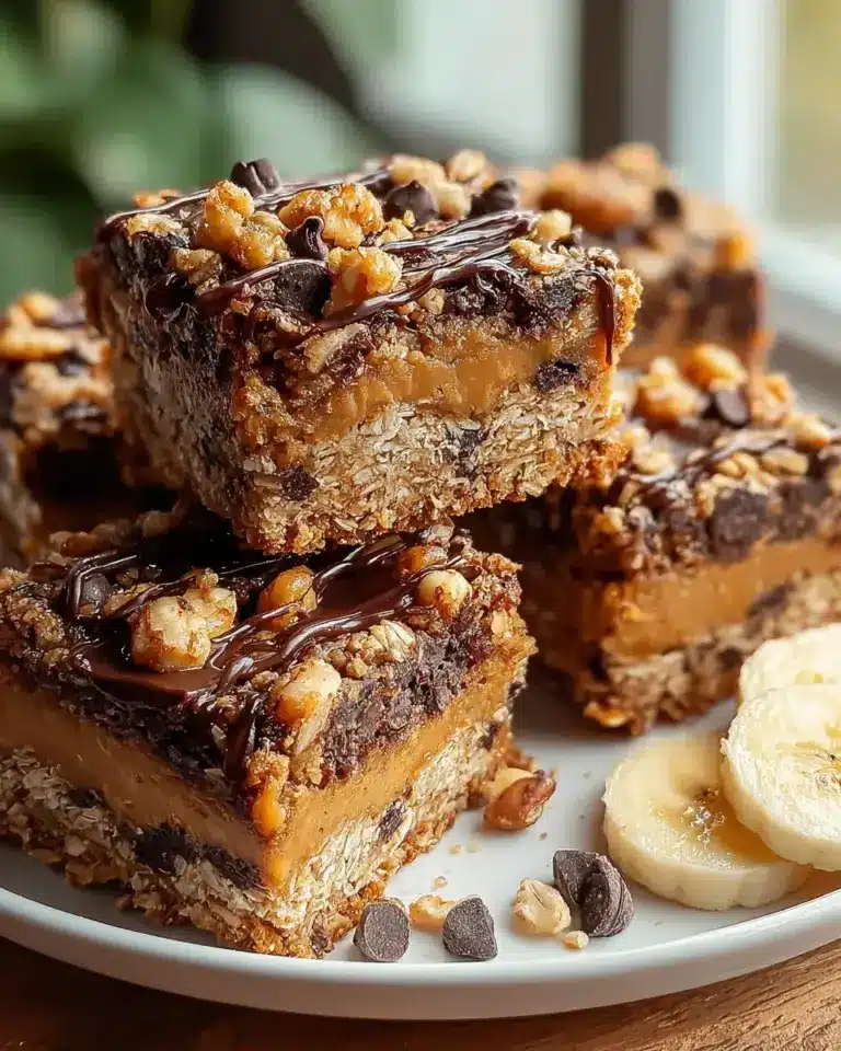 Bananen Hafer Riegel Rezept