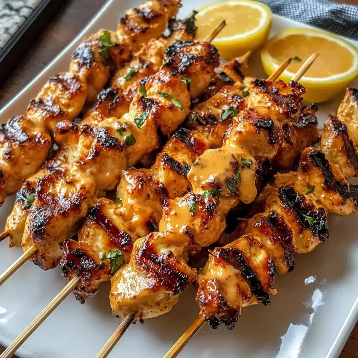 Bang Bang Hähnchenspieße Rezept