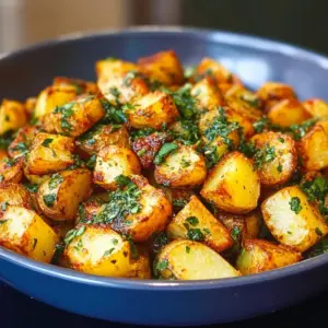 Würzige libanesische Kartoffeln (Batata Harra)