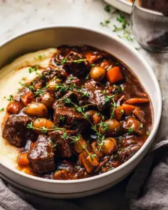 Klassisches Beef Bourguignon